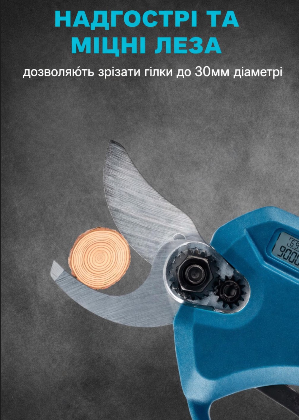 Надгострі леза секатора